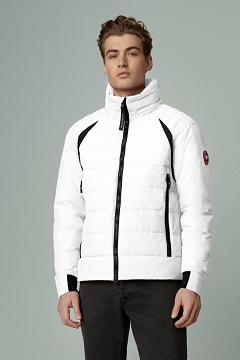 Chamarras Canada Goose Hombre México - HyBridge Chaqueta De Plumas Blancos VY0384925